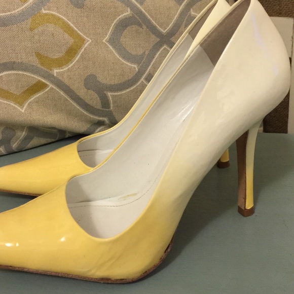 Aldo Yellow Ombré Pumps - Picture 3 of 4